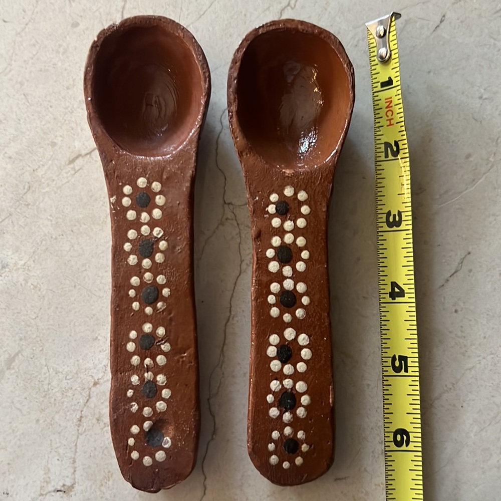 Vintage Mexico Serving Spoons - Picture 7 of 7